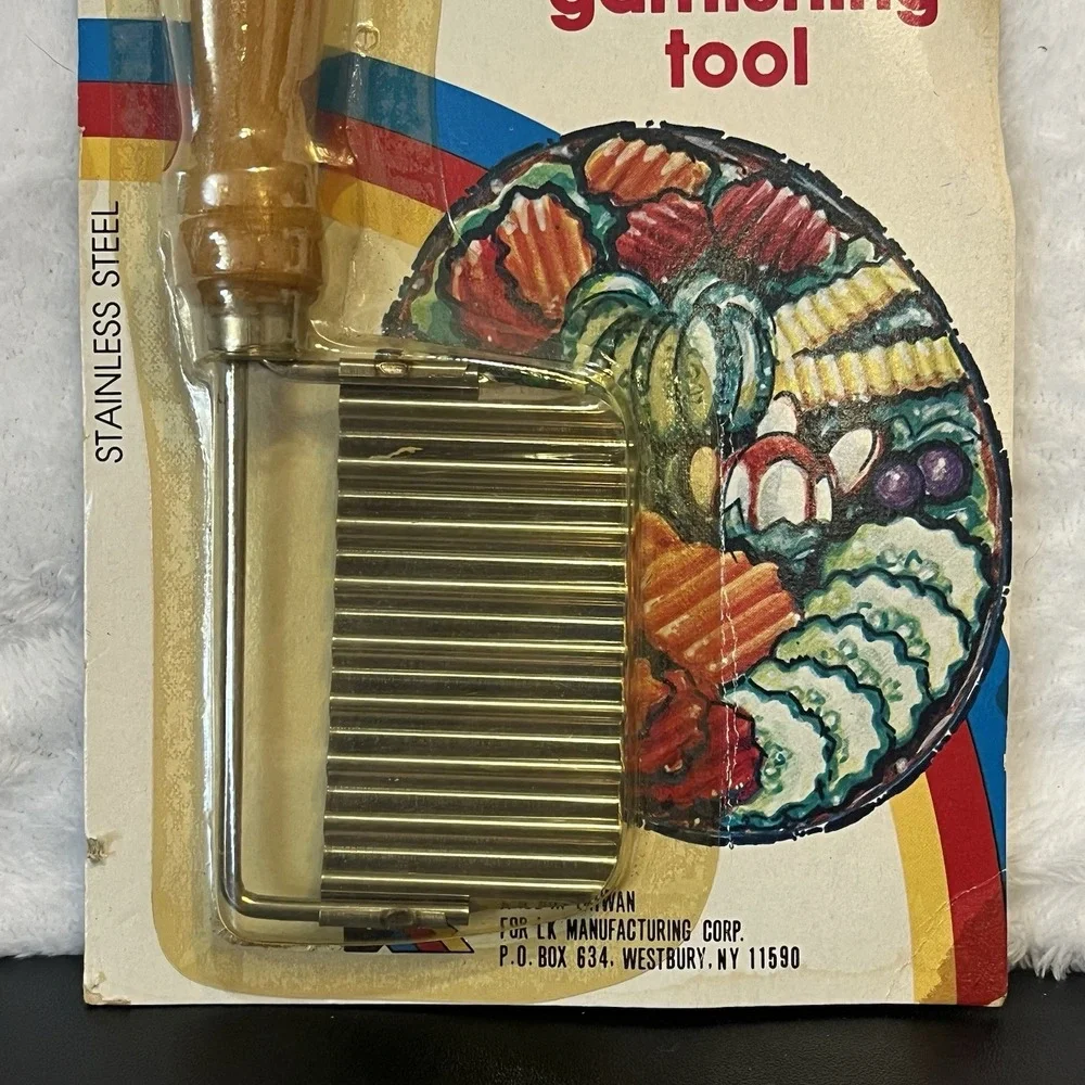 Le Canapé Garnishing Tool French Fries Potato Chips Fruit Veggies Catering NOS